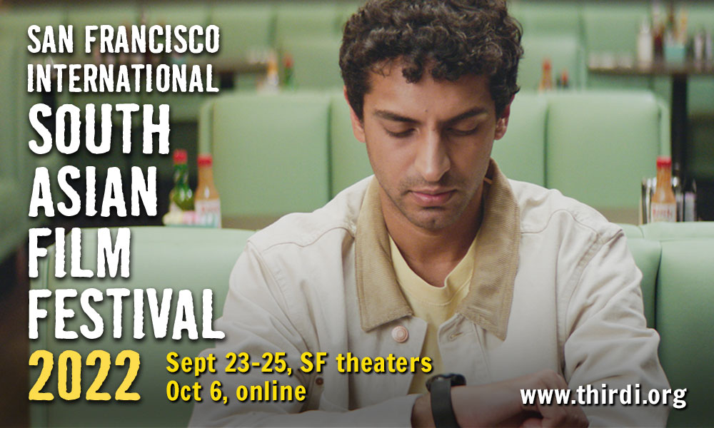 San Francisco Intl South Asian Film Fest image: fllm still of young man looking at his watch